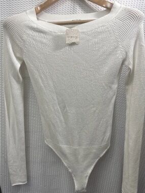 NWT Women’s Intimately by Free People Ivory Bodysuit Sz Small